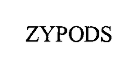 ZYPODS trademark