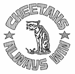 CHEETAHS ALWAYS WIN trademark