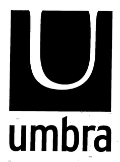 U UMBRA trademark