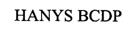 HANYS BCDP trademark