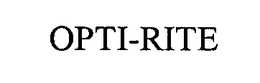 OPTI-RITE trademark