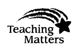 TEACHING MATTERS trademark