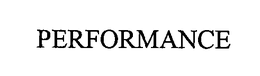 PERFORMANCE trademark