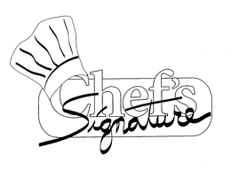 CHEF'S SIGNATURE trademark