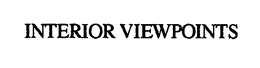 INTERIOR VIEWPOINTS trademark