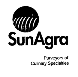 SUNAGRA PURVEYORS OF CULINARY SPECIALTIES trademark