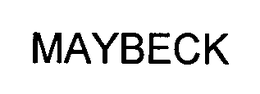 MAYBECK trademark