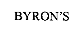 BYRON'S trademark