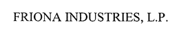 FRIONA INDUSTRIES trademark
