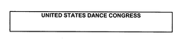 UNITED STATES DANCE CONGRESS trademark