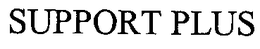 SUPPORT PLUS trademark