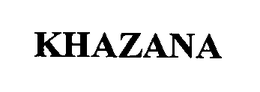 KHAZANA trademark