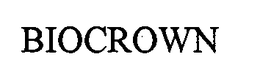 BIOCROWN trademark