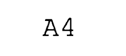 A4 trademark