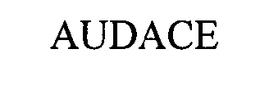 AUDACE trademark