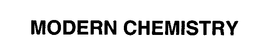 MODERN CHEMISTRY trademark