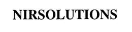 NIRSOLUTIONS trademark