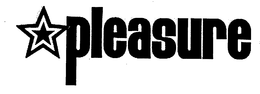 PLEASURE trademark