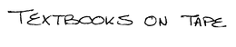 TEXTBOOKS ON TAPE trademark