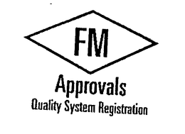 FM APPROVALS QUALITY SYSTEM REGISTRATION trademark