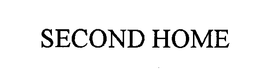 SECOND HOME trademark