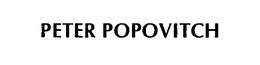 PETER POPOVITCH trademark