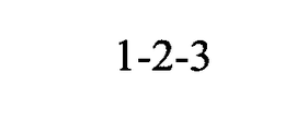 1-2-3 trademark