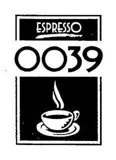 ESPRESSO 0039 trademark
