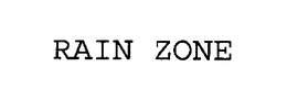 RAIN ZONE trademark