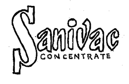 SANIVAC CONCENTRATE trademark