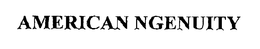 AMERICAN NGENUTY trademark