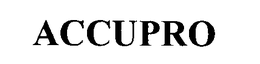 ACCUPRO trademark
