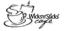 WICKS'N'STICKS CAFE trademark