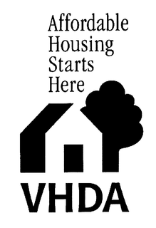 AFFORDABLE HOUSING STARTS HERE VHDA trademark