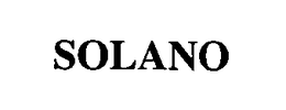 SOLANO trademark