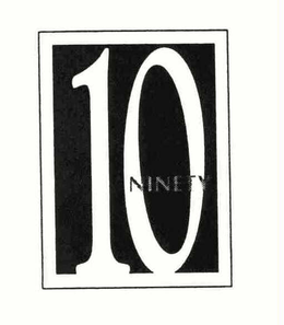 10 NINETY trademark