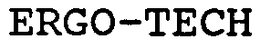 ERGO TECH trademark