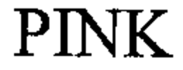 PINK trademark