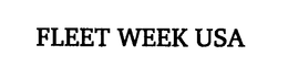 FLEET WEEK USA trademark