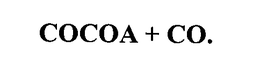 COCOA + CO. trademark