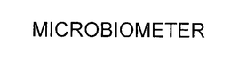 MICROBIOMETER trademark