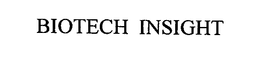 BIOTECH INSIGHT trademark
