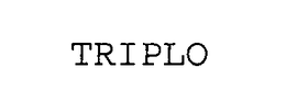 TRIPLO trademark