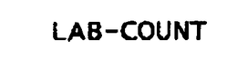LAB-COUNT trademark