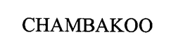 CHAMBAKOO trademark