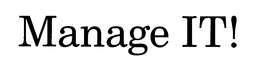 MANAGE IT! trademark
