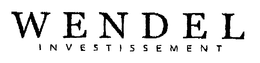 WENDEL INVESTISSEMENT trademark