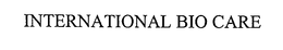 INTERNATIONAL BIO CARE trademark