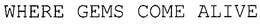 WHERE GEMS COME ALIVE trademark