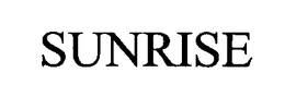 SUNRISE trademark